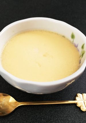 離乳食☆おやつにプリン-レシピのメイン写真