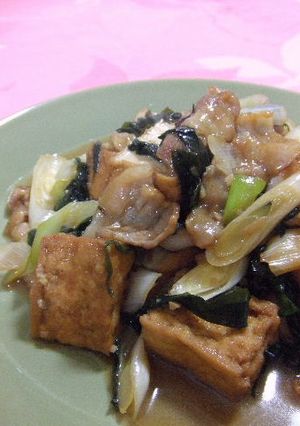 バラちゃん？とワカメちゃん豆腐☆-レシピのメイン写真