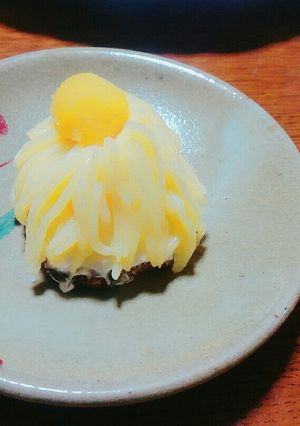 栗の甘露煮モンブラン-レシピのメイン写真