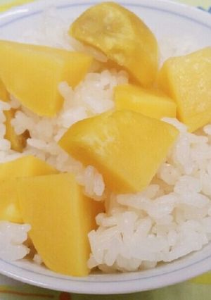 栗ご飯だよ?インカのめざめ炊き込みご飯-レシピのメイン写真