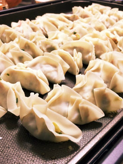 一気に100個。野菜たっぷり焼き餃子-レシピのメイン写真