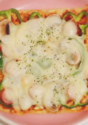 油揚げピザ-レシピのメイン写真