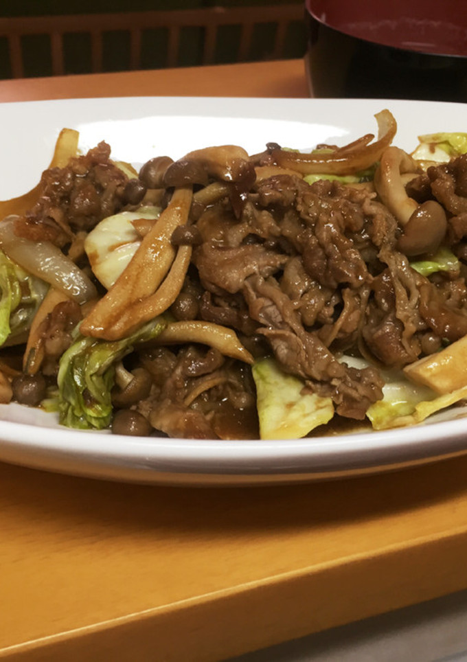 牛肉ときのこのオイスターソース炒め★-レシピのメイン写真