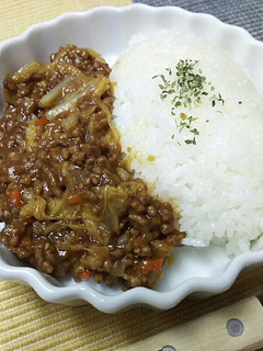 白菜のキーマカレー-レシピのメイン写真