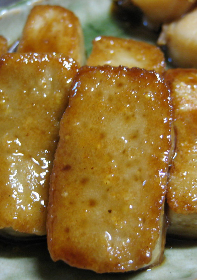 簡単おつまみ☆生麩めんつゆバター焼き-レシピのメイン写真