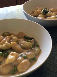 ニョッキ マッシュルームチーズソース-レシピのメイン写真