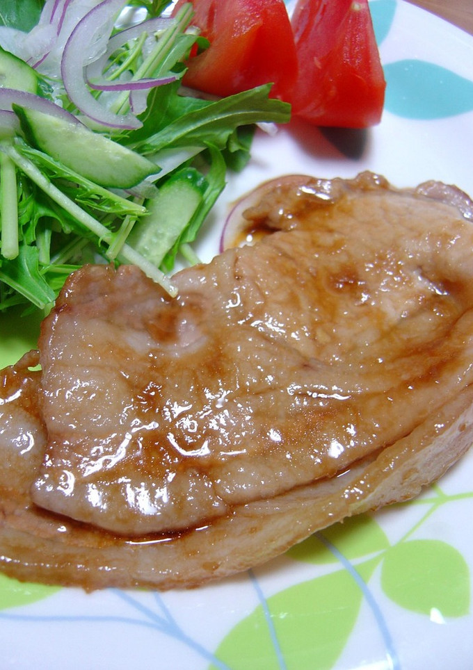 ジューシーやわらか豚のしょうが焼き-レシピのメイン写真