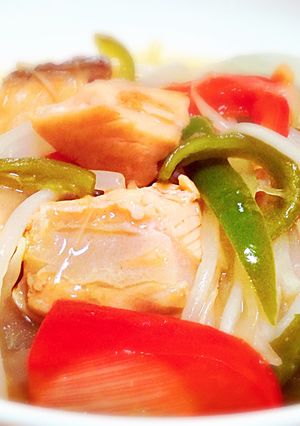 鮭の甘酢あんかけ-レシピのメイン写真