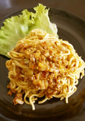 大豆のお肉で麻婆麺-レシピのメイン写真