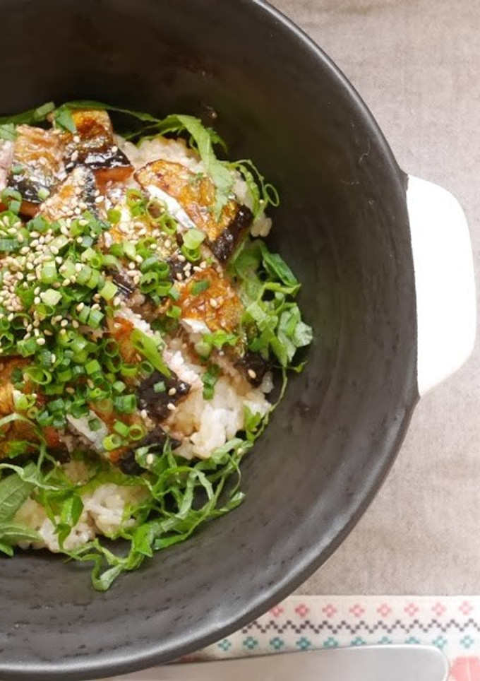 ひつまぶし風秋さんまの混ぜご飯-レシピのメイン写真