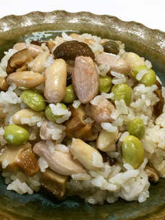 落花生と枝豆のご飯-レシピのメイン写真