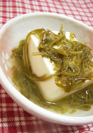 ✿めかぶ＆豆腐だけぇ✿-レシピのメイン写真