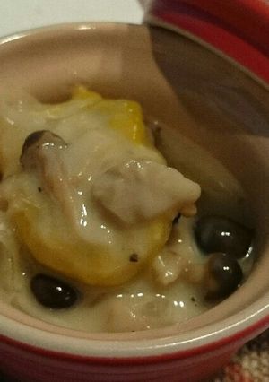 かぼちゃのニョッキのホワイトソース煮込み-レシピのメイン写真