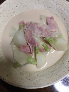 カブとベーコンのミルク煮-レシピのメイン写真