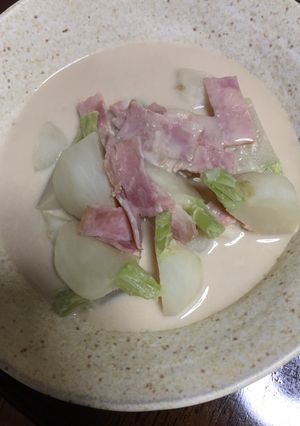 カブとベーコンのミルク煮-レシピのメイン写真