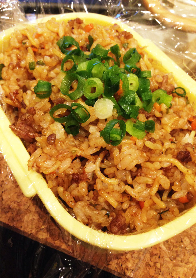 【一人暮らしのお弁当】そばめし-レシピのメイン写真
