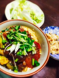 まぐろの漬け丼-レシピのメイン写真
