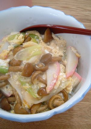 なめこ丼（なめこどんぶり）-レシピのメイン写真