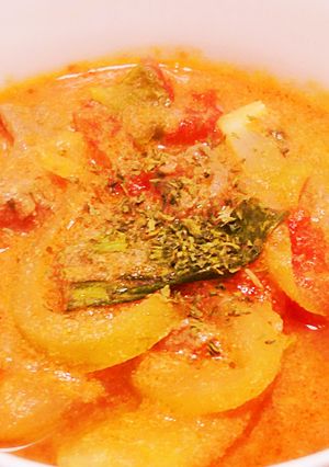 牛肉とトマトのクリームスープ-レシピのメイン写真