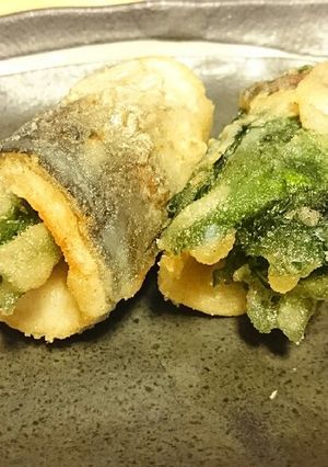 鯵の大葉巻き揚げ-レシピのメイン写真
