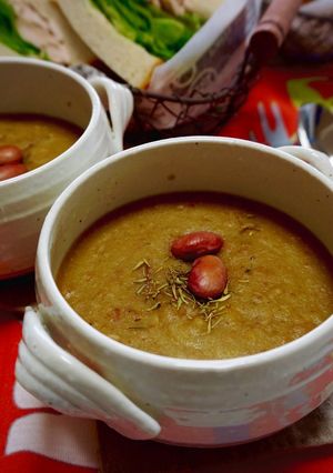マンゴーと金時豆のスープ-レシピのメイン写真