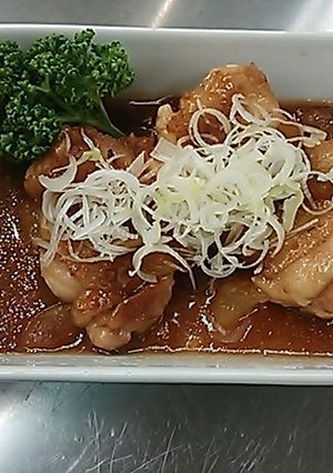 ジューシーアップルチキン-レシピのメイン写真