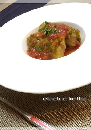 ヘルシー！大豆のお肉でロールキャベツ-レシピのメイン写真