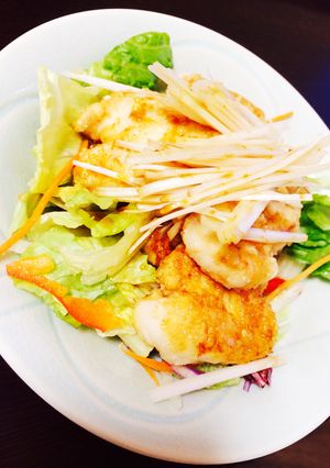まぐろの竜田揚げ☆柚子胡椒ポン酢がけ-レシピのメイン写真