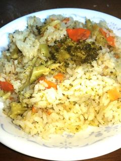 ブロッコリーの炊き込みご飯-レシピのメイン写真