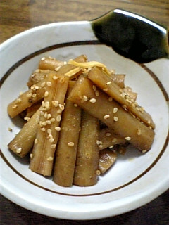 ごぼうの漬物-レシピのメイン写真