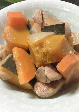 【ご飯にあう】かぼちゃの煮物-レシピのメイン写真