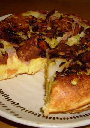 甘くないモチモチパンケーキ★朝食に-レシピのメイン写真