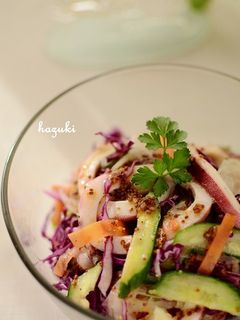 デリ風いかと野菜のマリネ風サラダ-レシピのメイン写真