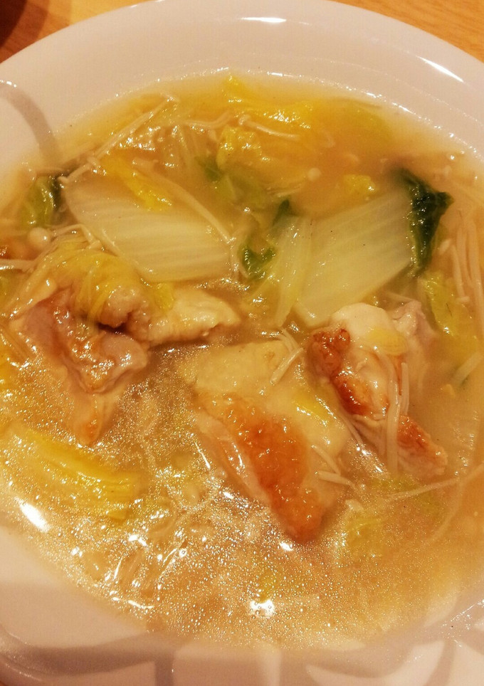 とろみスープで♪鶏肉と白菜の旨煮　-レシピのメイン写真