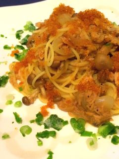 *とびっこプチプチ♡ツナの和風パスタ*-レシピのメイン写真