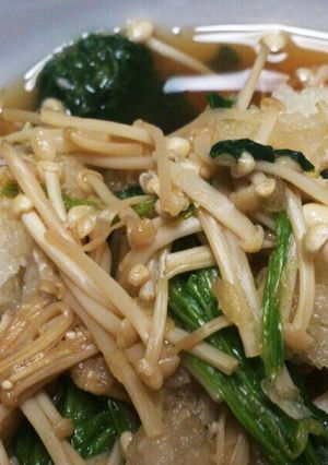 ほうれん草のなめたけおろしあえ-レシピのメイン写真