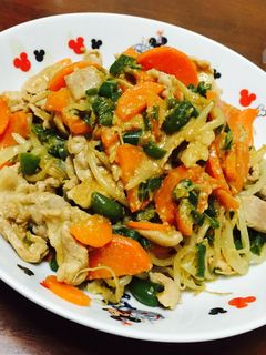 ✩人参とピーマンの肉味噌炒め✩-レシピのメイン写真
