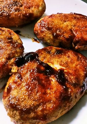 ツナ、えのき入りおから豆腐ハンバーグ-レシピのメイン写真