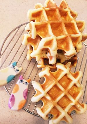 HMでサクッと簡単ワッフル-レシピのメイン写真