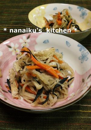 切干大根とひじきの煮物-レシピのメイン写真