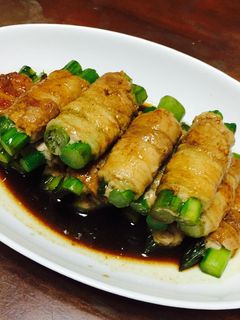 ✩豚バラとアスパラの肉巻き✩-レシピのメイン写真