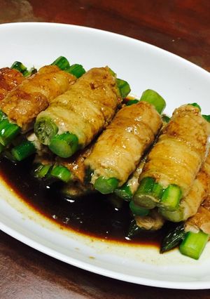 ✩豚バラとアスパラの肉巻き✩-レシピのメイン写真
