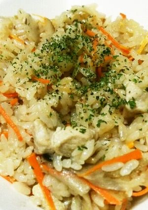 鶏ごぼう★ピラフ-レシピのメイン写真