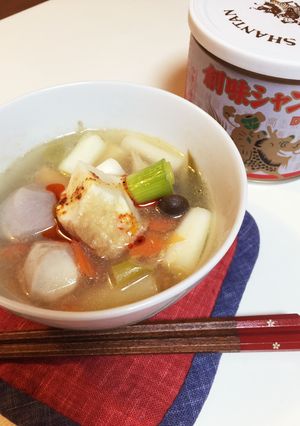 シャンタンDXで芋煮♪-レシピのメイン写真