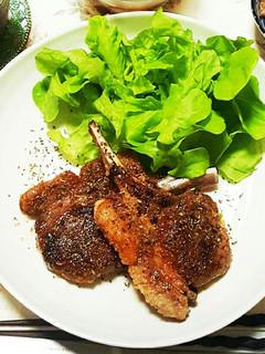ラムチョップのパン粉焼き-レシピのメイン写真