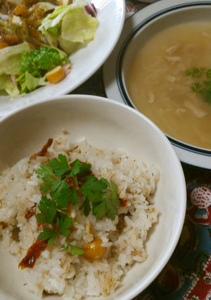 ドライトマトの混ぜご飯　ラエラ陽子さん風-レシピのメイン写真