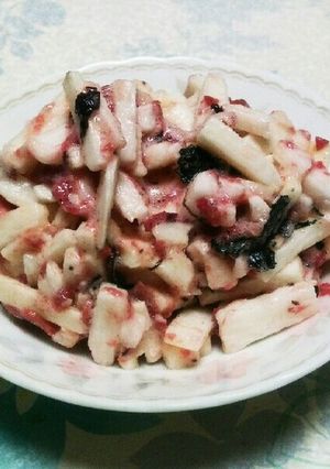 長芋の梅和え♪-レシピのメイン写真
