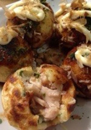 熱々とろーりシーチキンチーズたこ焼き-レシピのメイン写真