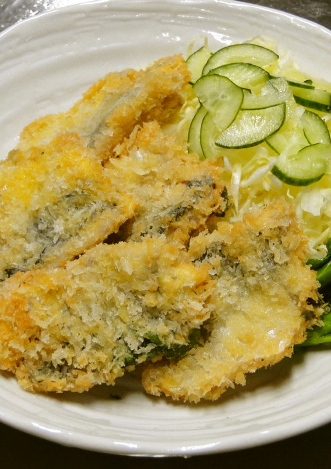 アジの梅肉はさみ揚げ-レシピのメイン写真