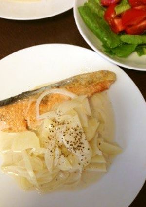 鮭のムニエル ポテト添え-レシピのメイン写真